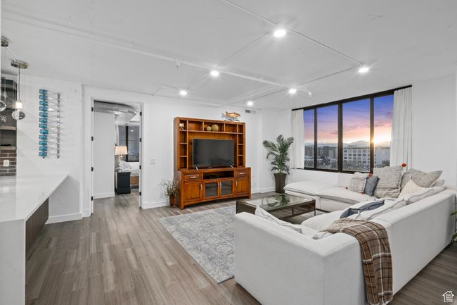 Living room with LVP flooring | Image 4