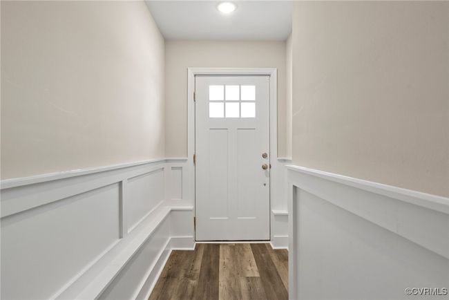 Entryway with dark hardwood / wood-style floors | Image 10