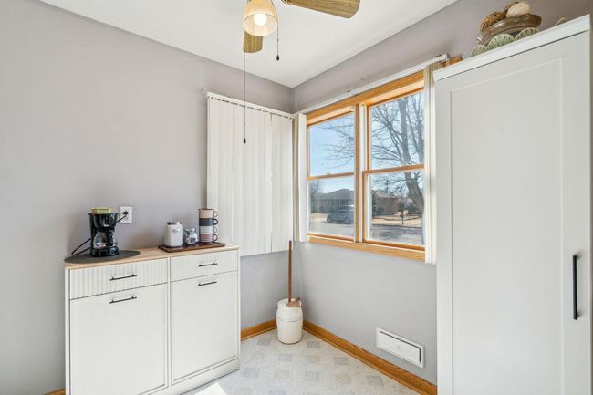 Corner of the kitchen-could add more cabinets or an eat in kitchen | Image 15