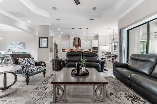 View from TV towards kitchen | Image 8