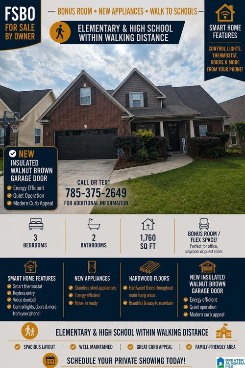 1196 Sagewood Pl Sw, JACKSONVILLE, AL, 36265-3724 | Card Image