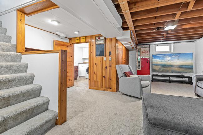 Cozy family room in the basement | Image 23