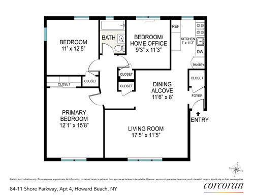 4-84-11 Shore Pkwy, Howard Beach, NY, 11414-2410 | Card Image