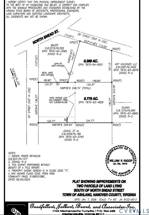 0 N Snead St, Ashland, VA, 23005 | Card Image