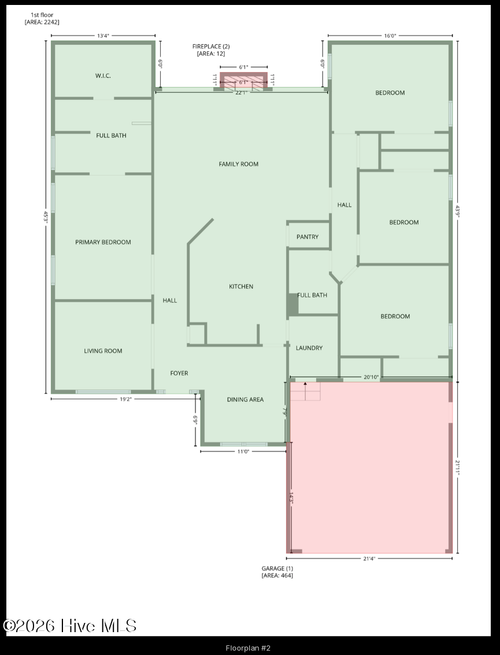 129 Hidden Pond Dr, New Bern, NC, 28562-9496 | Card Image