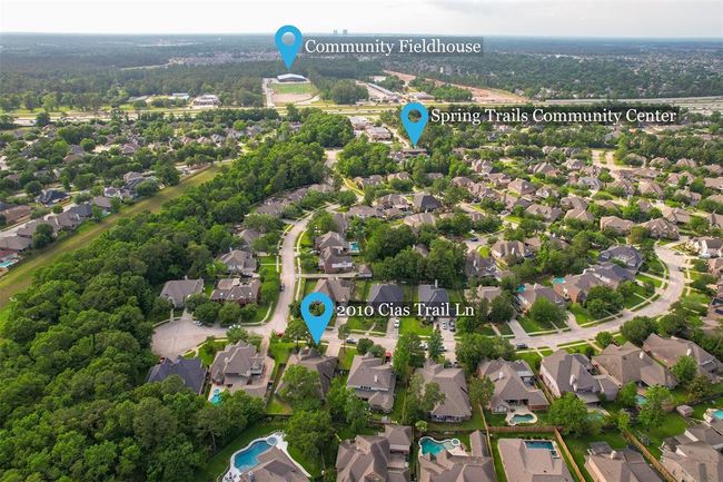 2010 Cias Trail Ln, House other with 4 bedrooms, 3 bathrooms and 3 parking in Spring TX | Image 28