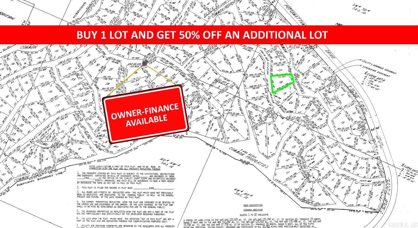 Land in Cherokee Village 2