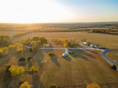 Aerial view at dusk with a rural view | Image 2