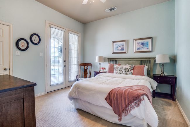 2nd bedroom on main floor with access to outside & private bathroom | Image 16