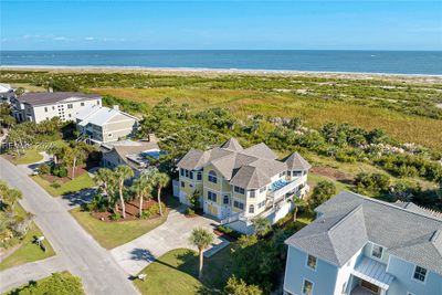 Drone / aerial view featuring a water view | Image 2