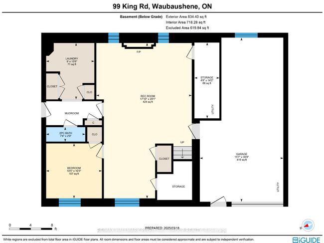 99 King Rd, House other with 3 bedrooms, 3 bathrooms and 10 parking in Tay ON | Image 39