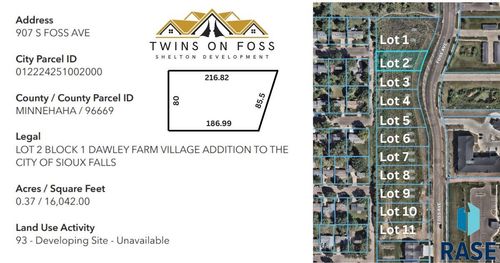 907 S Foss Ave Avenue, Sioux Falls, SD, 57110 | Card Image