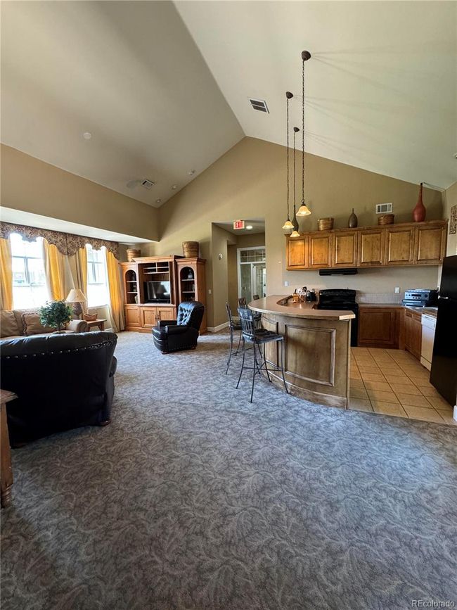 Clubhouse party room and kitchen. | Image 29