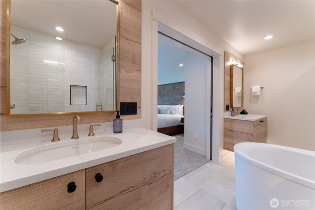 Staged unit B2 shown, similar to F2. Furniture and decor not included. | Image 19
