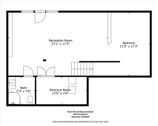 4610 Aminda St, House other with 4 bedrooms, 4 bathrooms and null parking in Shawnee KS | Image 33