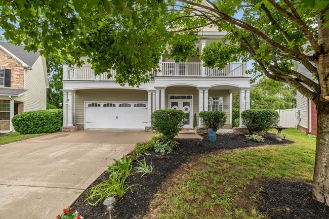 The 2 car garage has plenty of storage space and two extra closets. | Image 6
