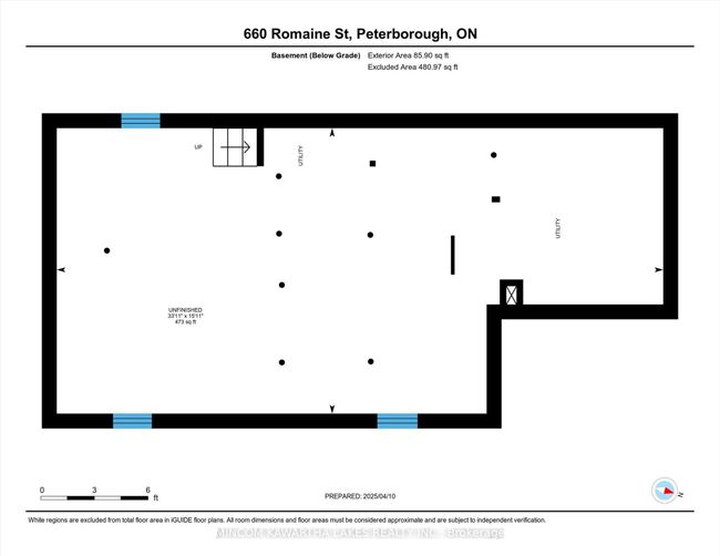 660 Romaine St, House other with 4 bedrooms, 2 bathrooms and 2 parking in Peterborough ON | Image 47