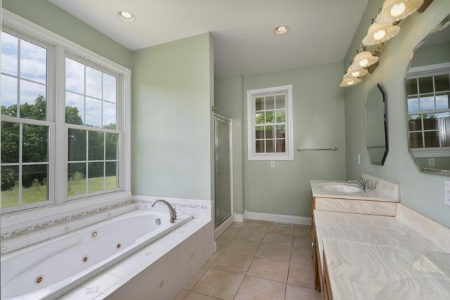 Primary Bath with Dual Vanities, Large Tub & Walk-in Shower | Image 20