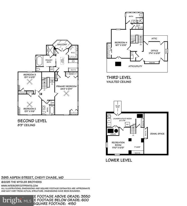 3915 Aspen St, House other with 5 bedrooms, 4 bathrooms and null parking in CHEVY CHASE MD | Image 25