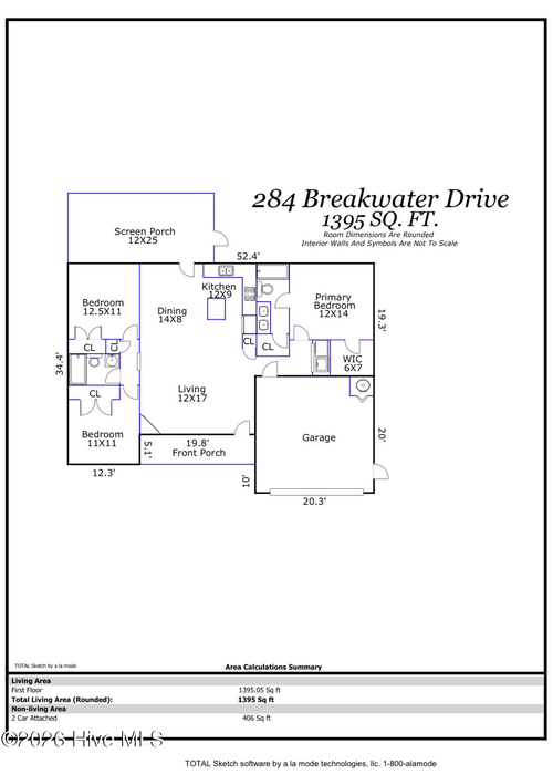 284 Breakwater Dr, Sneads Ferry, NC, 28460-1400 | Card Image