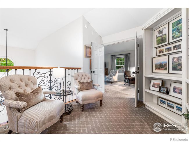 Upstairs Loft with Built-in Shelves | Image 17