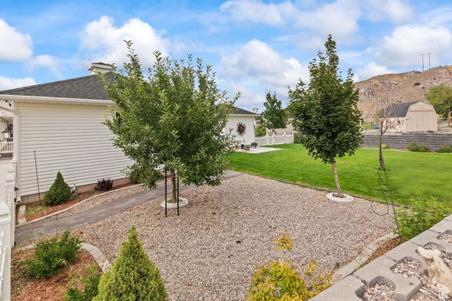 View of yard with a mountain view | Image 90