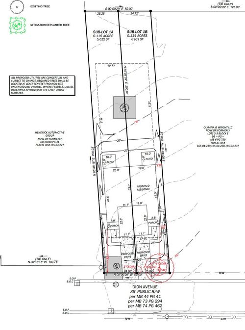 2325 & 2329 Dion Avenue, Charlotte, NC, 28212 | Card Image