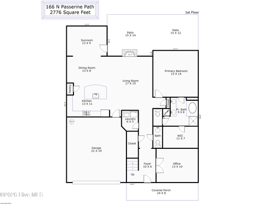 166 N Passerine Path, Hampstead, NC, 28443-5705 | Card Image