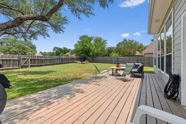 Deck with outdoor lounge area | Image 35