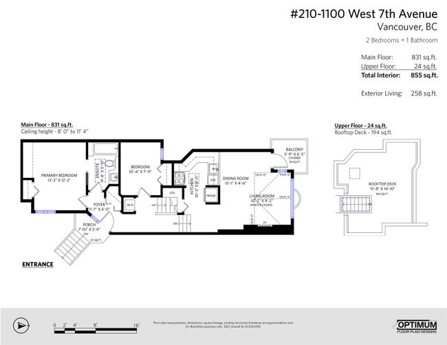 210 - 1100 W 7 Th Avenue, Condo with 2 bedrooms, 1 bathrooms and 1 parking in Vancouver BC | Image 26