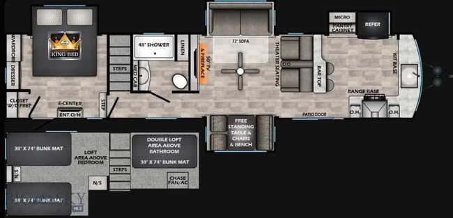 Hampton Trailer Floor plan | Image 8