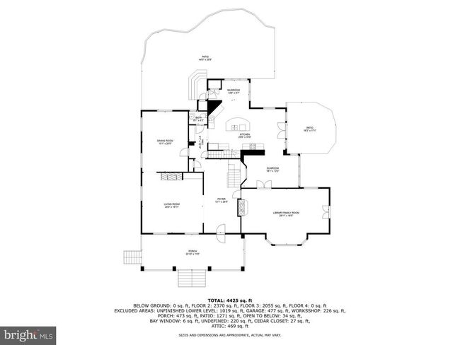 1807 Circle Rd, House other with 5 bedrooms, 4 bathrooms and null parking in TOWSON MD | Image 31