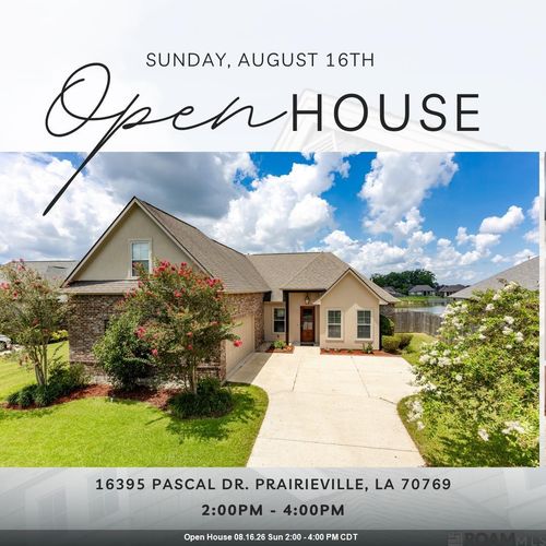 16395 Pascal Dr, Prairieville, LA, 70769-5832 | Card Image