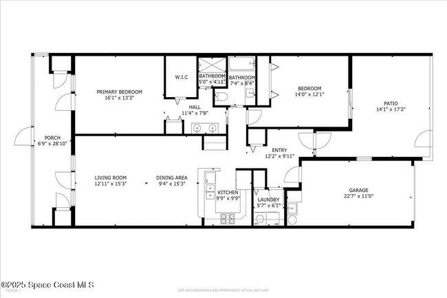 443 Hawthorne Ct, Townhouse with 2 bedrooms, 2 bathrooms and null parking in Indian Harbour Beach FL | Image 4