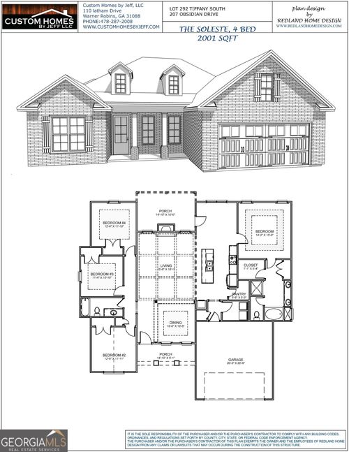 207 Obsidian Drive, Perry, GA, 31069 | Card Image