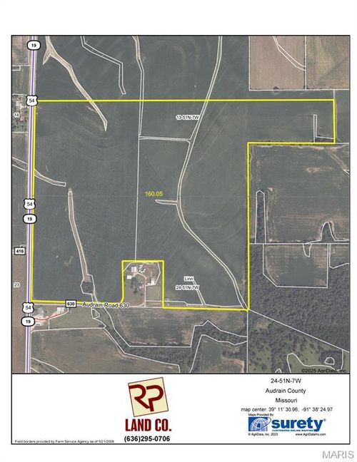 160 S Pine St, Laddonia, MO, 63352-1033 | Card Image
