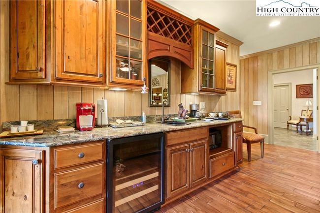 Wet bar in lower level living | Image 36
