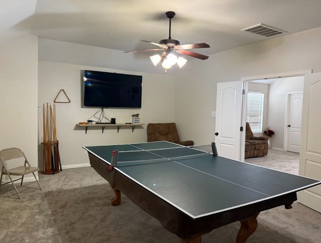 View of beautiful and spacious gameroom. | Image 28
