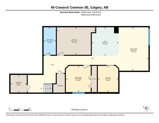 69 Cranarch Common Se, Home with 4 bedrooms, 3 bathrooms and 4 parking in Calgary AB | Image 50