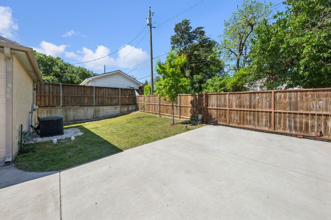 back yard with automatic sliding gate. | Image 26