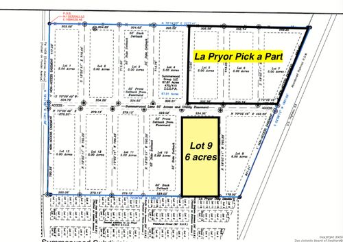 LOT 9 Summerwood Lane, La Pryor, TX, 78872 | Card Image