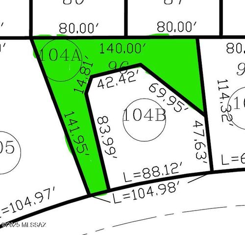 2429 E Cameron Vis, Tucson, AZ, 85713-5143 | Card Image