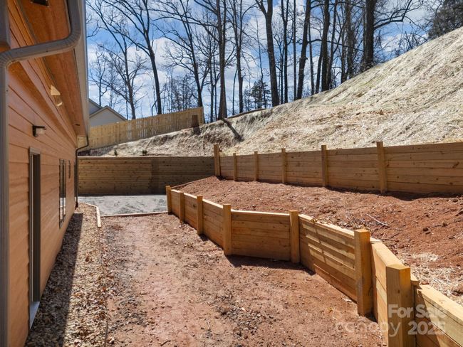 Rear yard engineered retaining | Image 24