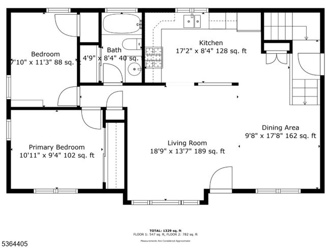 105 Wills Ave, House other with 2 bedrooms, 1 bathrooms and null parking in Stanhope NJ | Image 17