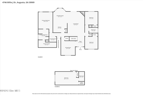 4746 Billie J Drive Drive, Augusta, GA, 30909 | Card Image