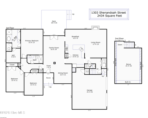 1303 Shenandoah St, Wilmington, NC, 28411-8952 | Card Image