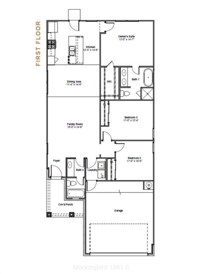 21611 Cypress Trellis Dr, House other with 3 bedrooms, 2 bathrooms and 2 parking in Cypress TX | Image 5