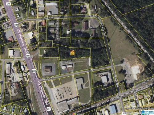 metes-and-bounds-0 Nw 3rd Street, CHILDERSBURG, AL, 35044 | Card Image