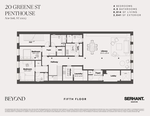 penthouse-20 Greene Street, New York City, NY, 10013 | Card Image