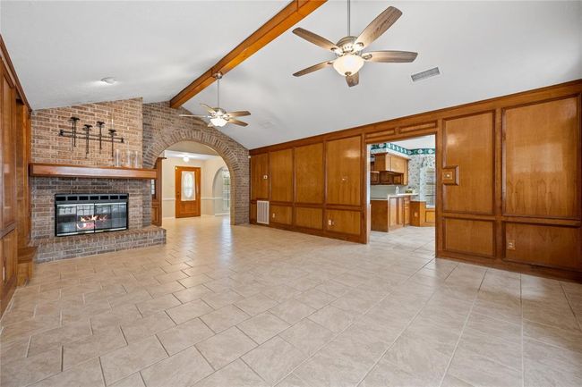 Brick Fireplace with bench seating | Image 10